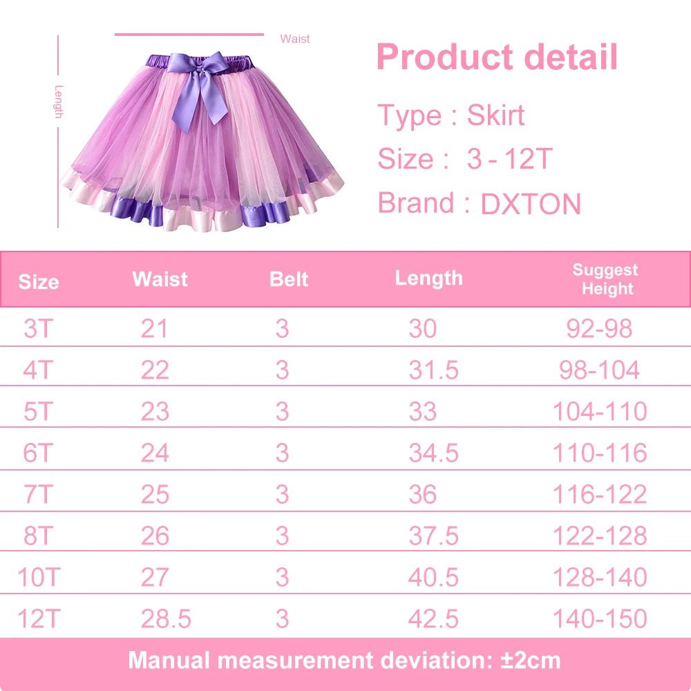 Girl Patchwork Mesh Mini Skirts - itzy bitsy