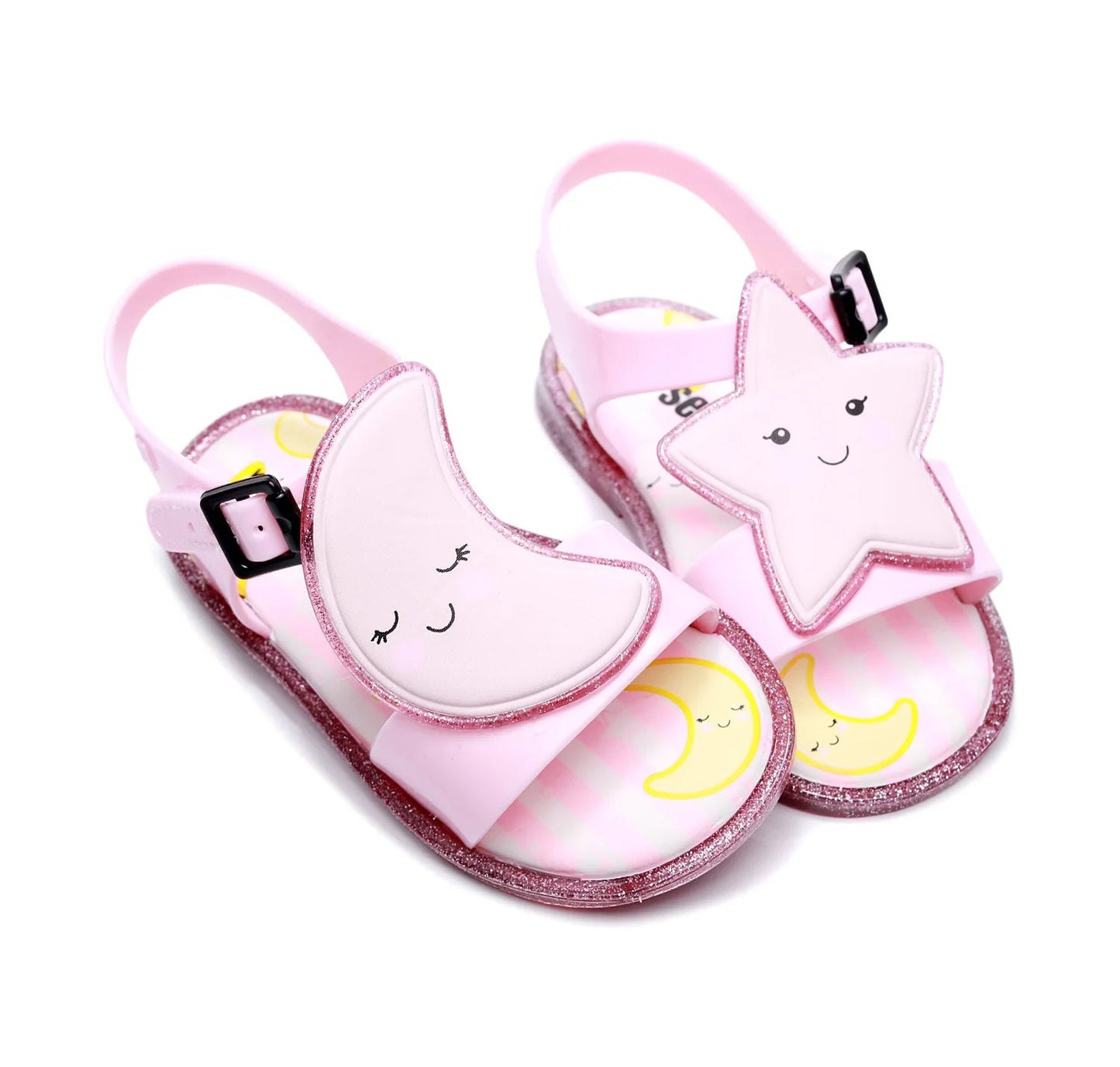 Girl Star Candy Jelly Sandals - itzy bitsy