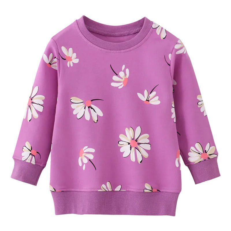 Girls Printed Pullover - itzy bitsy