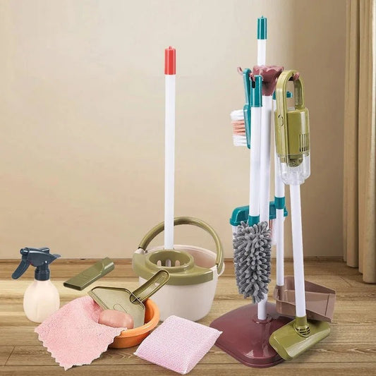 Household Cleaning Pretend Play Tool Set - itzy bitsy