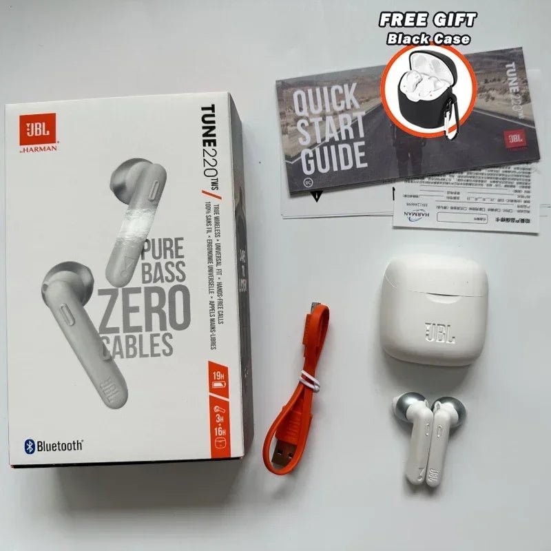 JBL Tune 220TWS True Wireless Earbuds with Mic - itzy bitsy