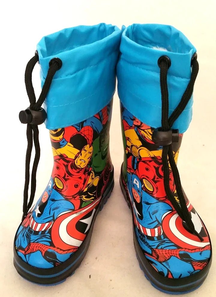 Kids Avenger Rain Boots - itzy bitsy