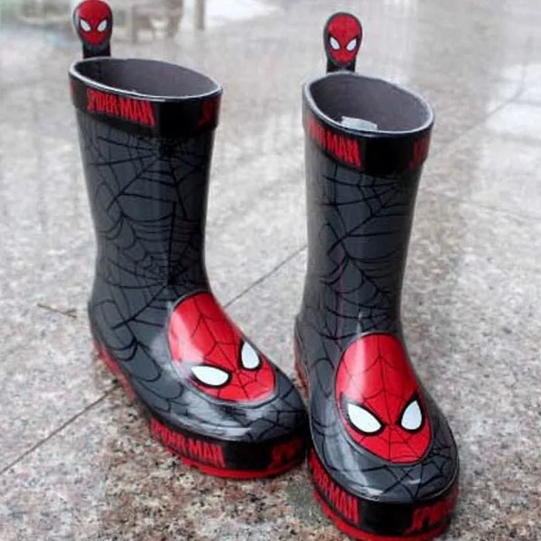 Kids Cartoon Non - Slip Spider - Man Rain Boots 1.0 - itzy bitsy