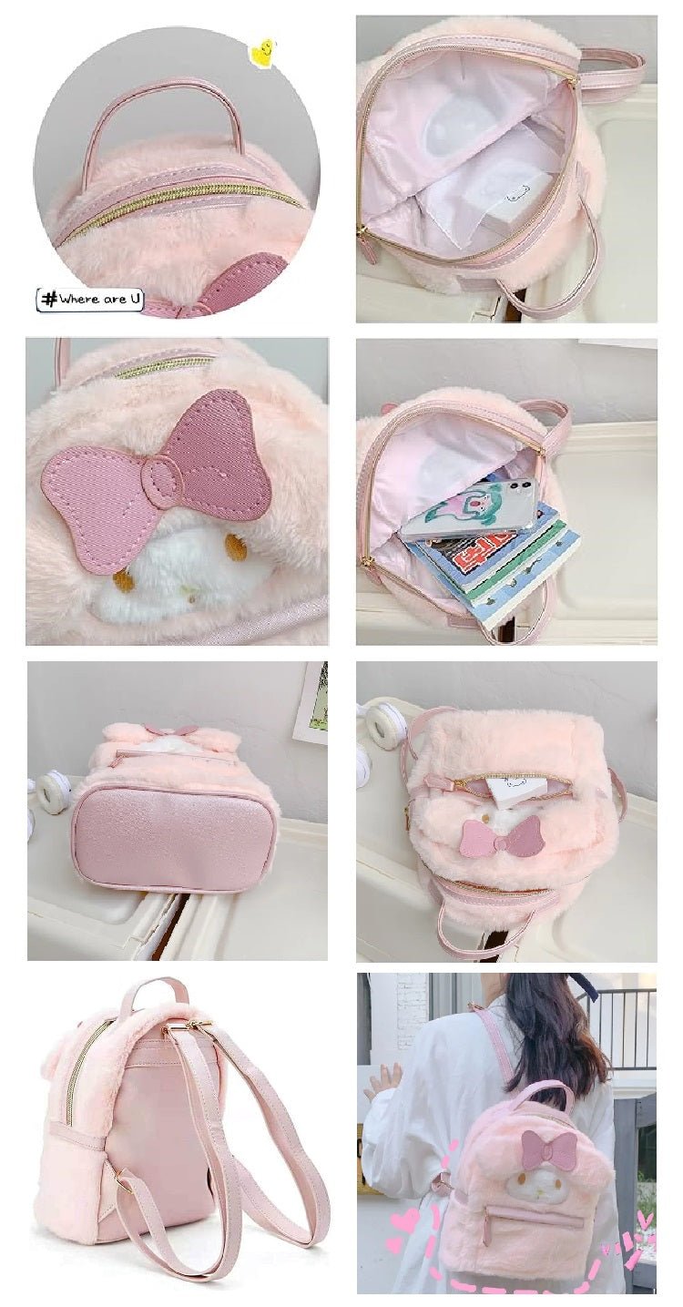 Kitty & Friends Plushy Bag - itzy bitsy