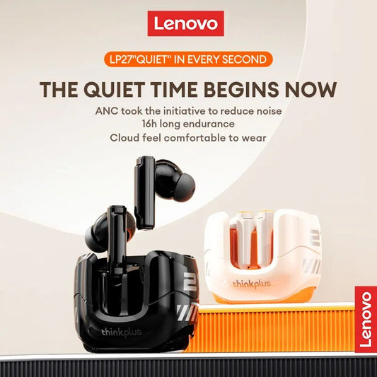 Lenovo LP27 Wireless v5.4 HIFI Earbuds - itzy bitsy