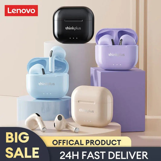 Lenovo LP40 Plus Wireless Earbuds With Mic - itzy bitsy