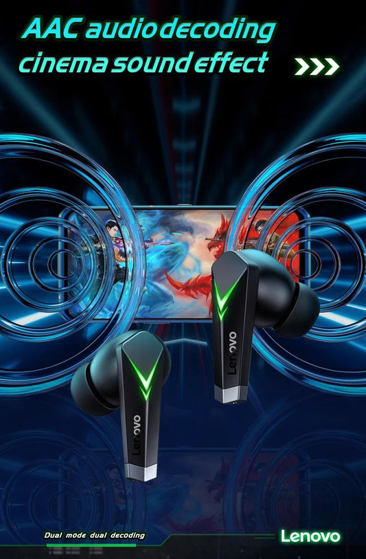 Lenovo LP6 TWS Wireless HiFi Earbuds - itzy bitsy