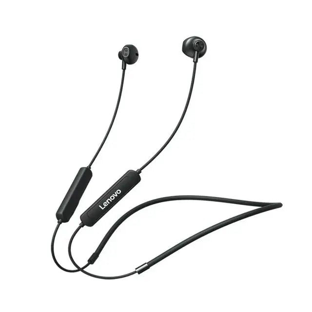 Lenovo SH1 Wireless Magnetic Neckband Headset With Mic - itzy bitsy