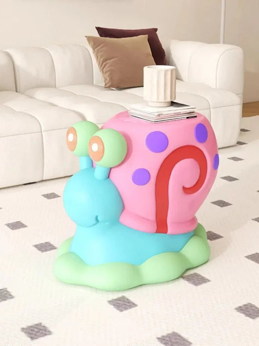 Light Luxury Creative Snails Stools / Footrest / Ottoman / Side Table or Hall Decor - itzy bitsy