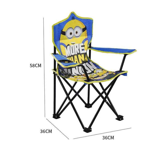 Minion Ultralight Folding Chair For Children With Backrest For Outdoor Camping (Copy)