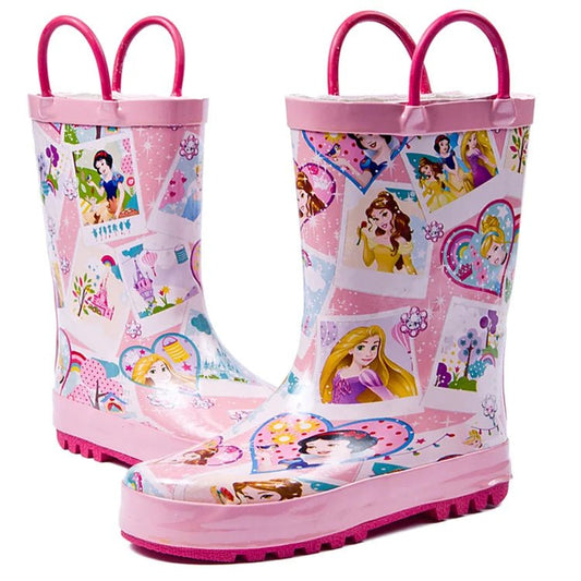 New Cartoon Kids Princess Non - Slip Rain Boots - itzy bitsy