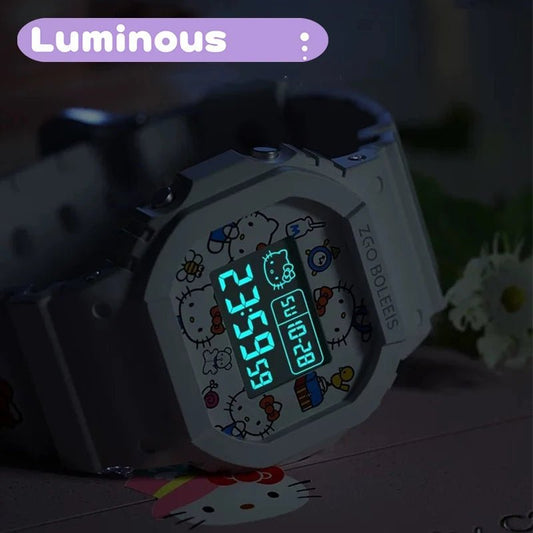 Original ZGO Sanrio Digital Waterproof Wrist Watch - itzy bitsy