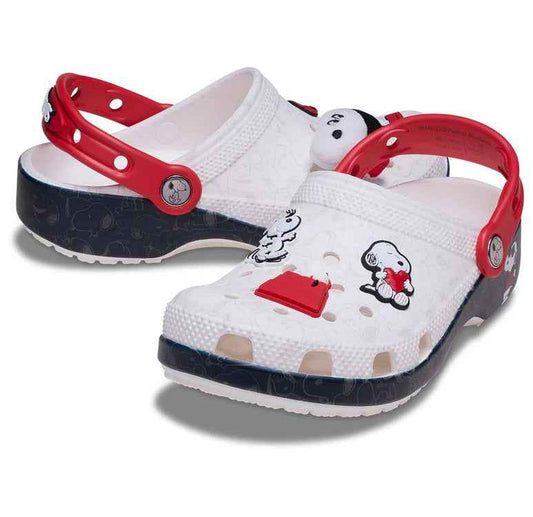 Crocs + Peanuts Classic Clog - itzy bitsy