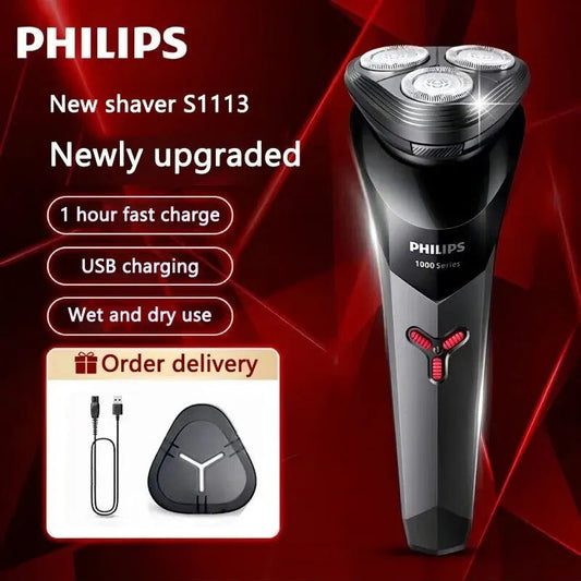 Philips New S1113 Electric Fast Charger Shaver - itzy bitsy