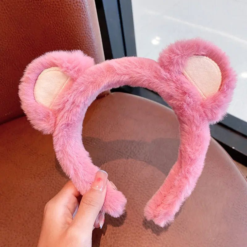 Strawberry Bear Plush Headband - itzy bitsy