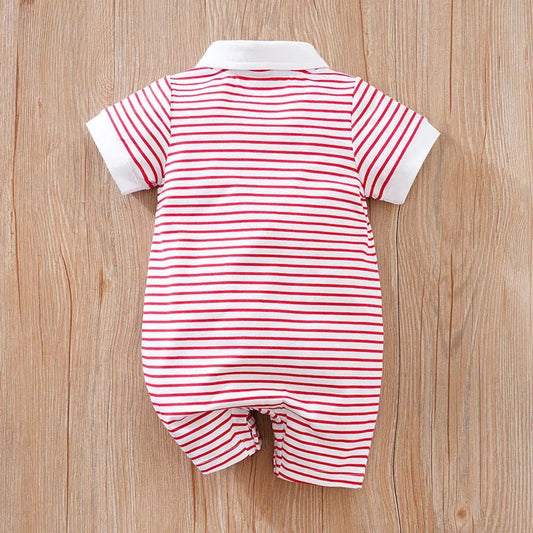 Summer Stripe Whale Print Jumpsuit - itzy bitsy