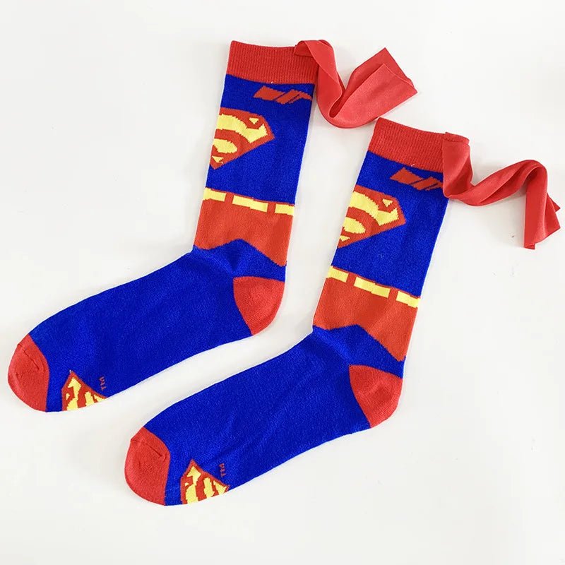 Super Heroes Socks - Batman & Superman - itzy bitsy