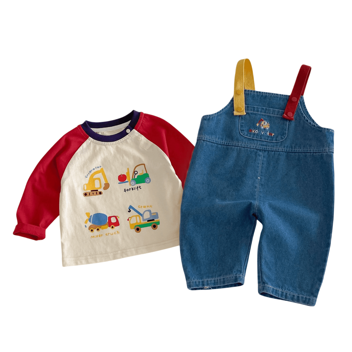 The Master Builder Kids 2Pcs Outfit Set - itzy bitsy