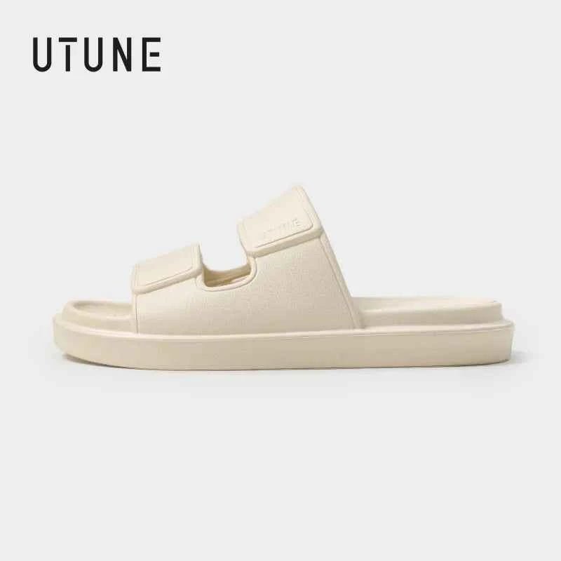 UTUNE Women's Massage Slipper - Outdoor Slide with buckle design - itzy bitsy
