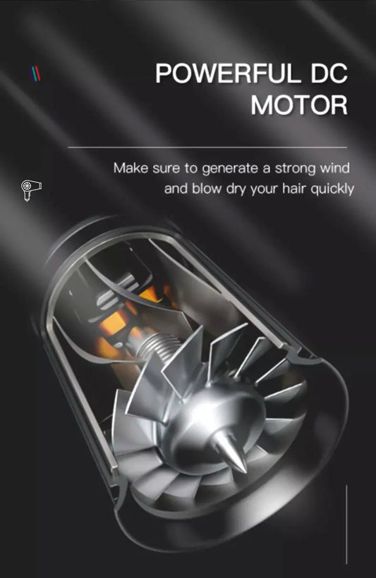 VGR Foldable Professional Hair Dryer - itzy bitsy