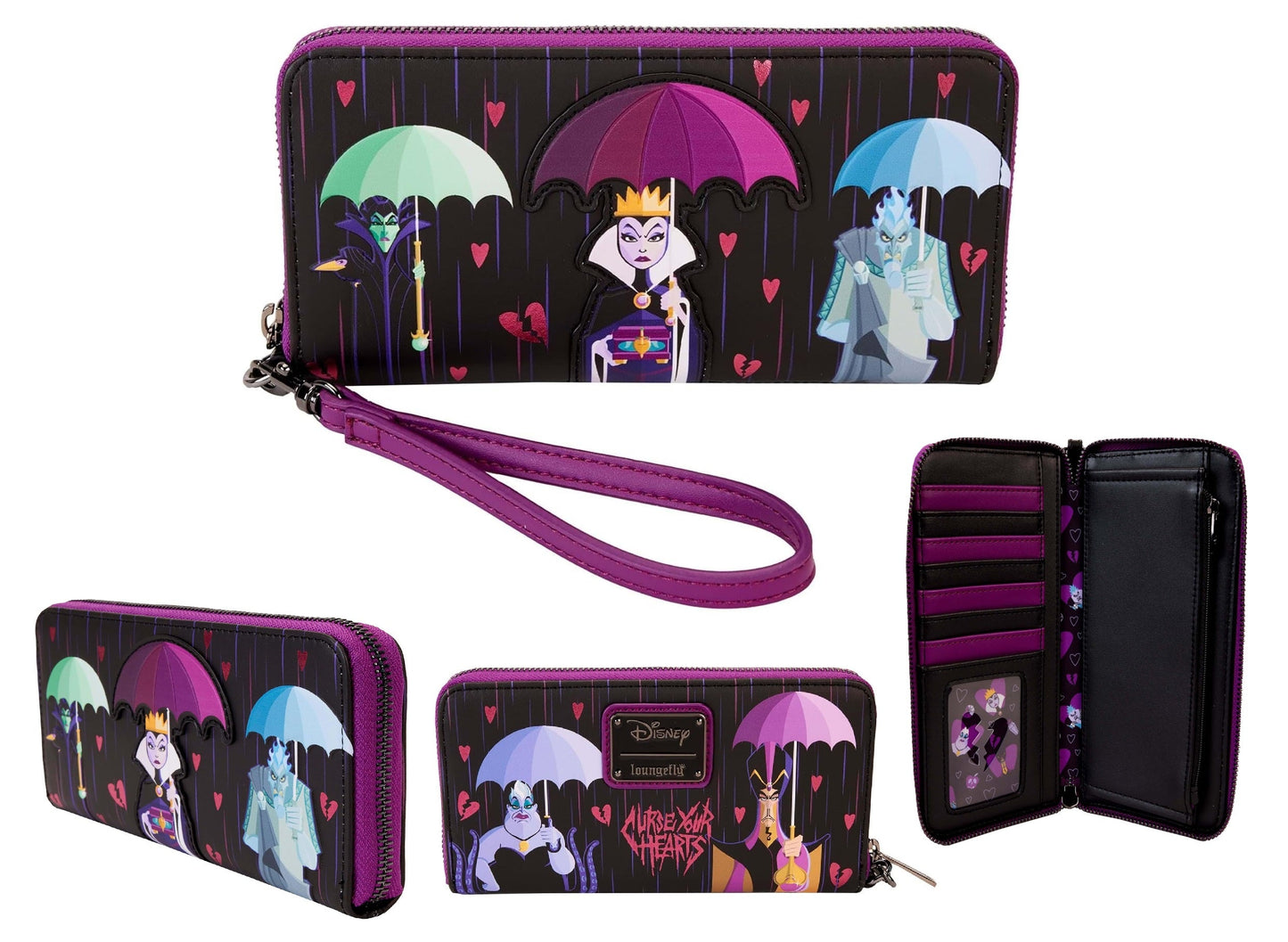 Villains Curse Your Hearts Handbag Shoulder Bag Wallet Backpack - itzy bitsy