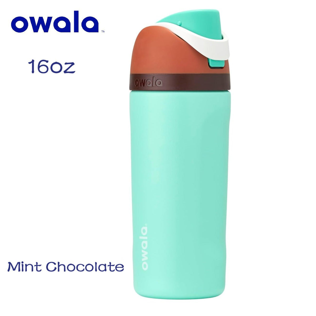 Owala Kids FreeSip Insulated Stainless Steel BPA-Free Sports Water Bottle - 16 oz - itzy bitsy