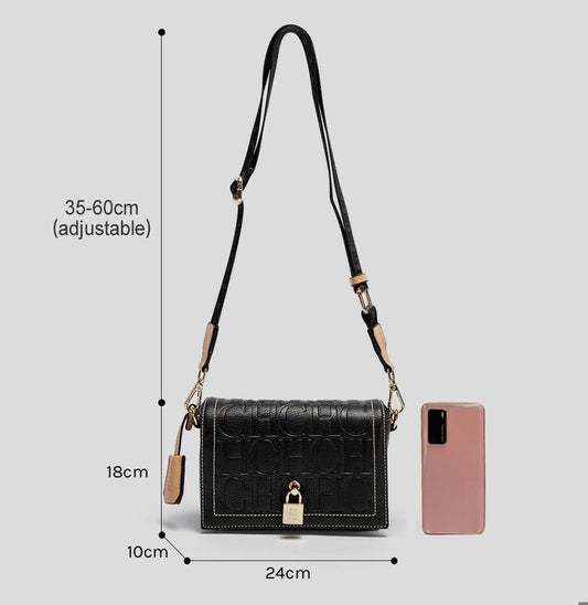 CHCH Women Medium Locked Crossbody Bag - itzy bitsy