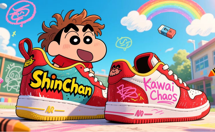 Crayon Shin-Chan Collaboration Shoes - itzy bitsy
