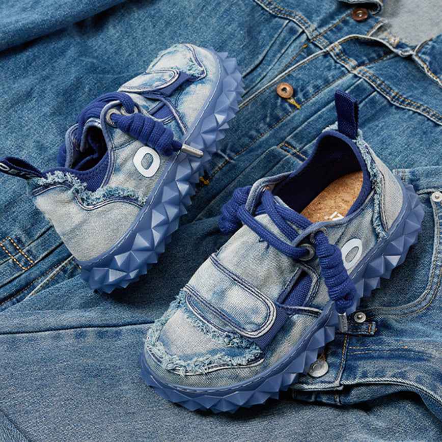 OETZI丨Ötzi Ugly-Cute Sneakers -  Denim Blue