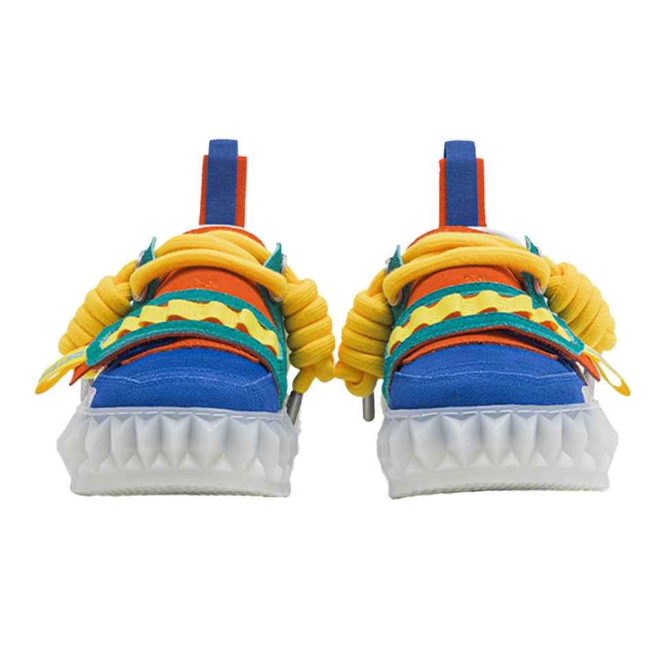 OETZI丨Ötzi Color-Block Platform Shoes - Multicolor