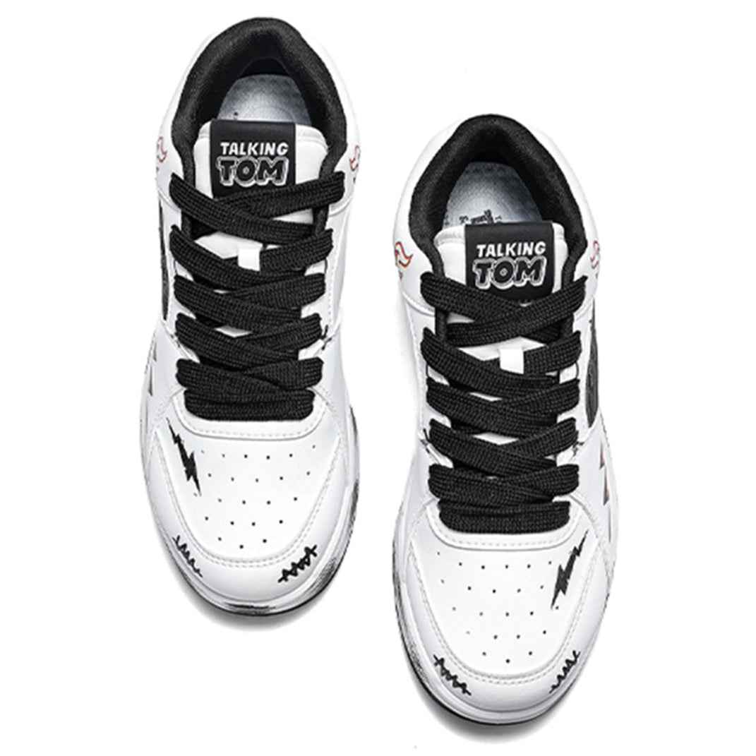TALKING TOM | "Flame" Scuffed Sneakers