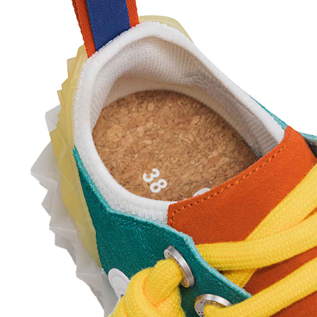 OETZI丨Ötzi Color-Block Platform Shoes - Multicolor