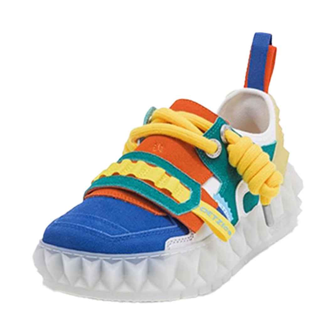 OETZI丨Ötzi Color-Block Platform Shoes - Multicolor