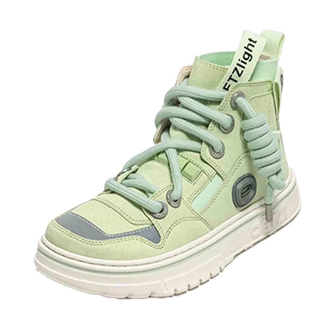 OETZI丨Ötzi Suede High-Top Platform Sneakers - Green
