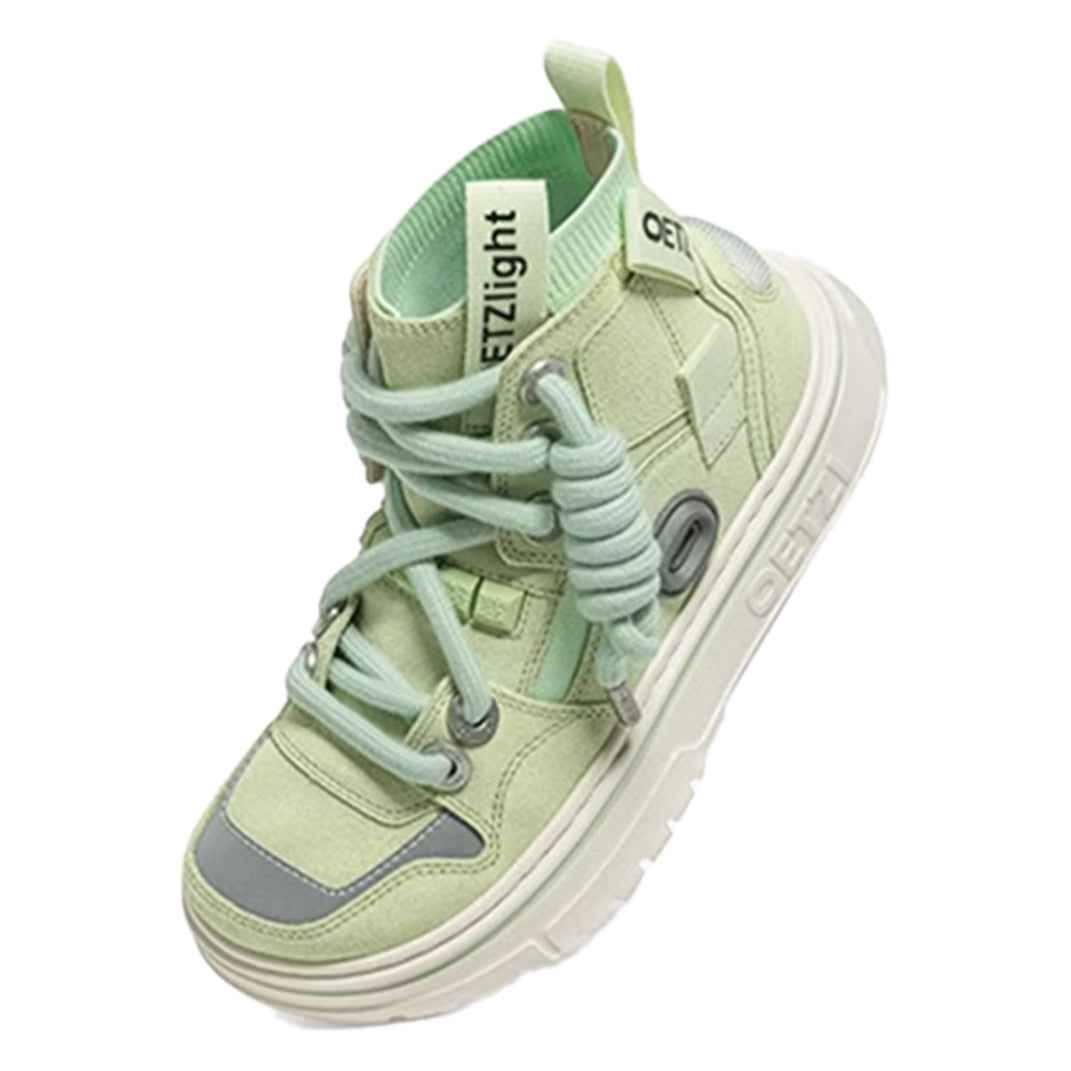 OETZI丨Ötzi Suede High-Top Platform Sneakers - Green