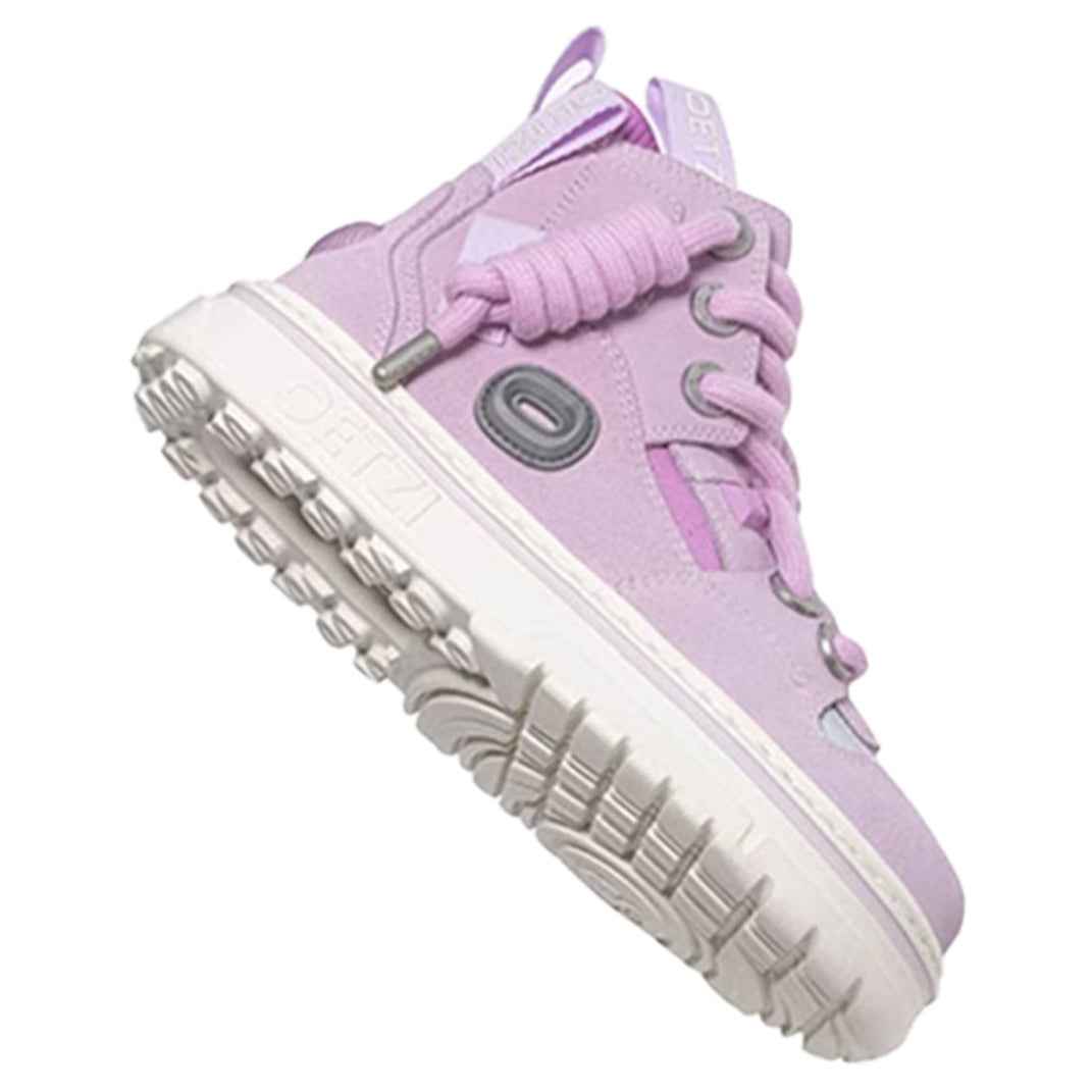 OETZI丨Ötzi Suede High-Top Platform Sneakers - Purple