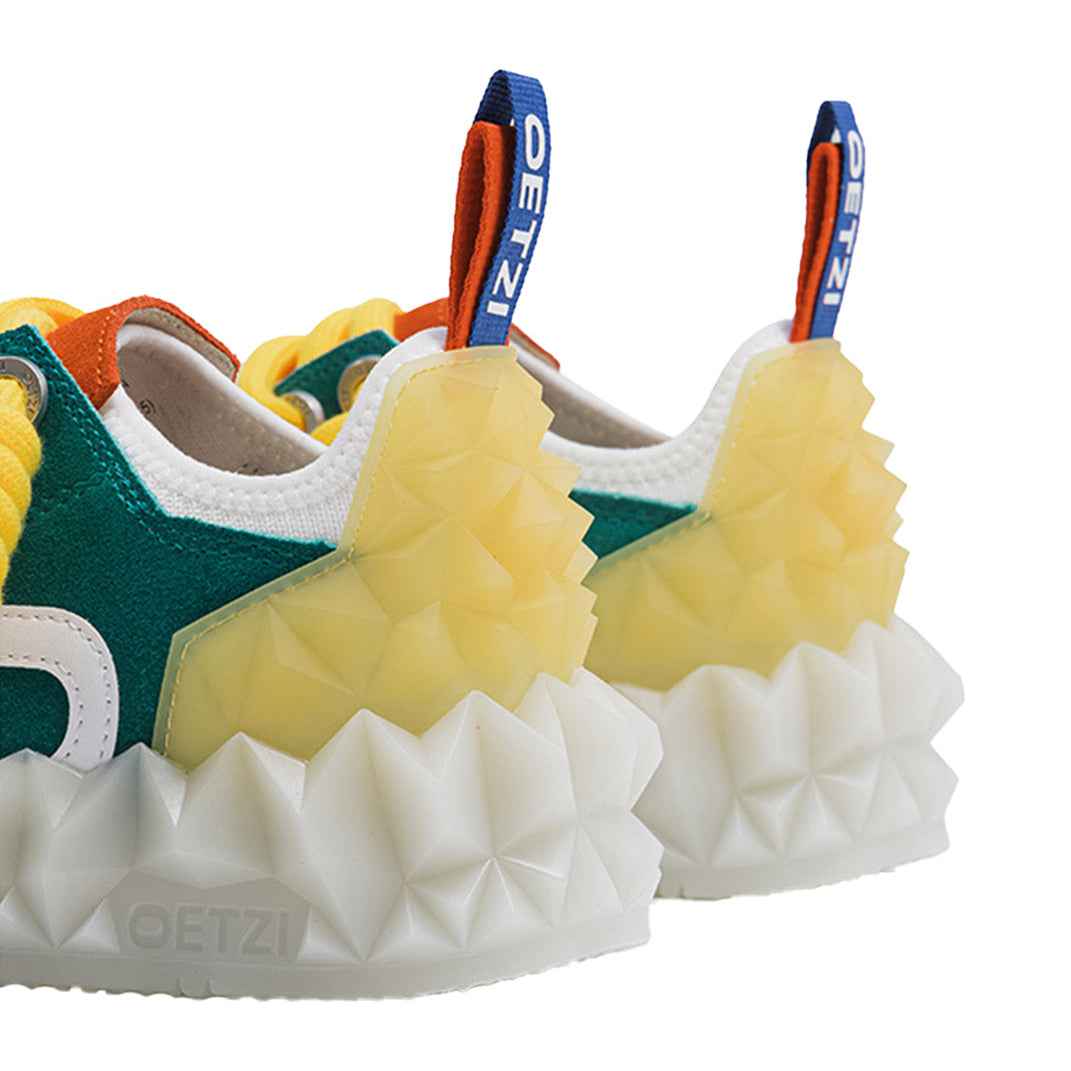 OETZI丨Ötzi Color-Block Platform Shoes - Multicolor