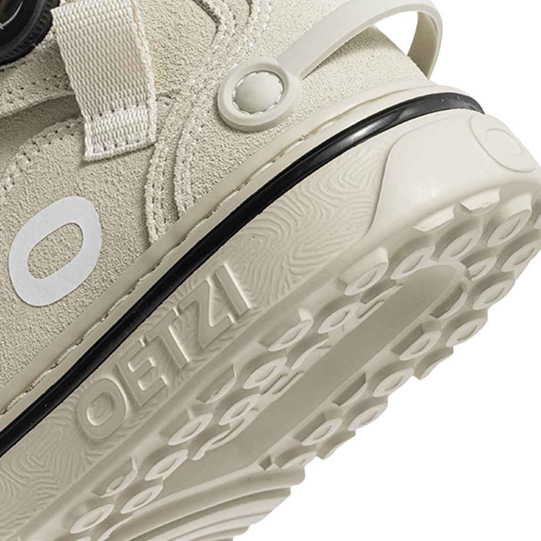 OETZI丨Ötzi Suede High-Top Platform Sneakers - Beige