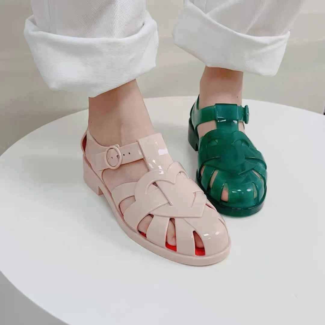 MELISSA HEART SANDAL + CAPETOS