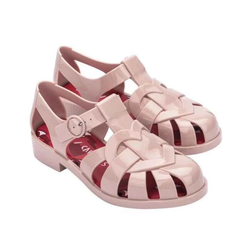 MELISSA HEART SANDAL + CAPETOS