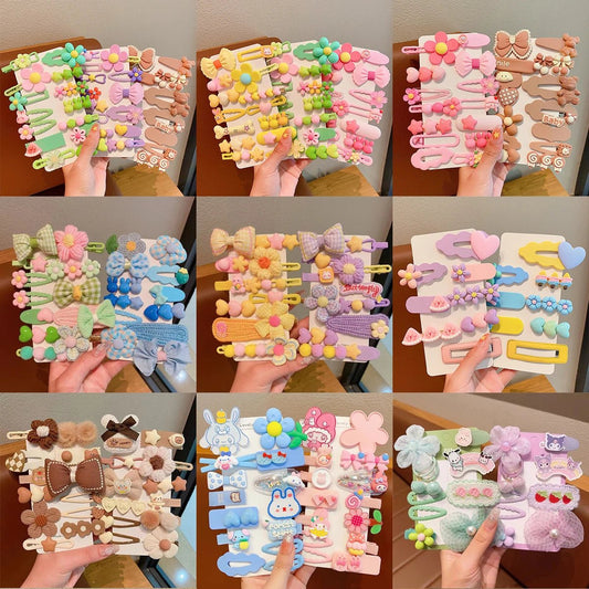 14PCS Set Fashionable French Hair Clips - Side Barrettes - itzy bitsy