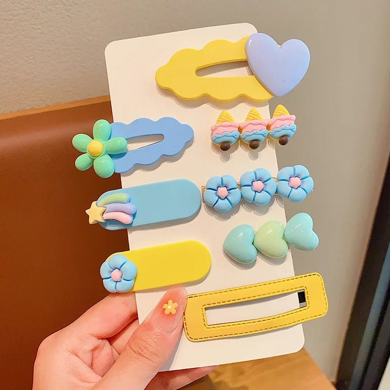 14PCS Set Fashionable French Hair Clips - Side Barrettes - itzy bitsy