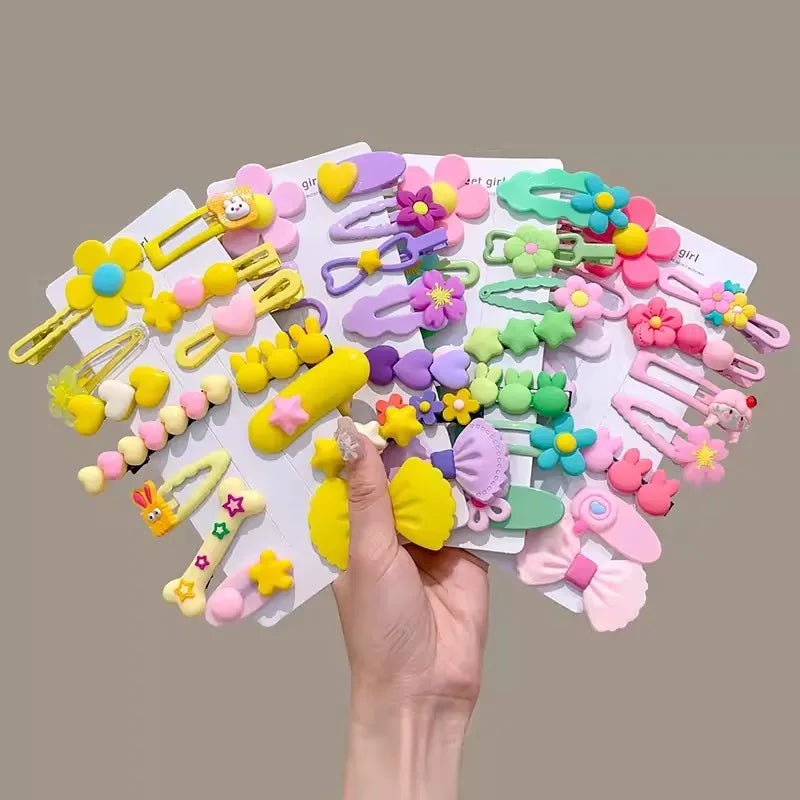 14PCS Set Fashionable French Hair Clips - Side Barrettes - itzy bitsy