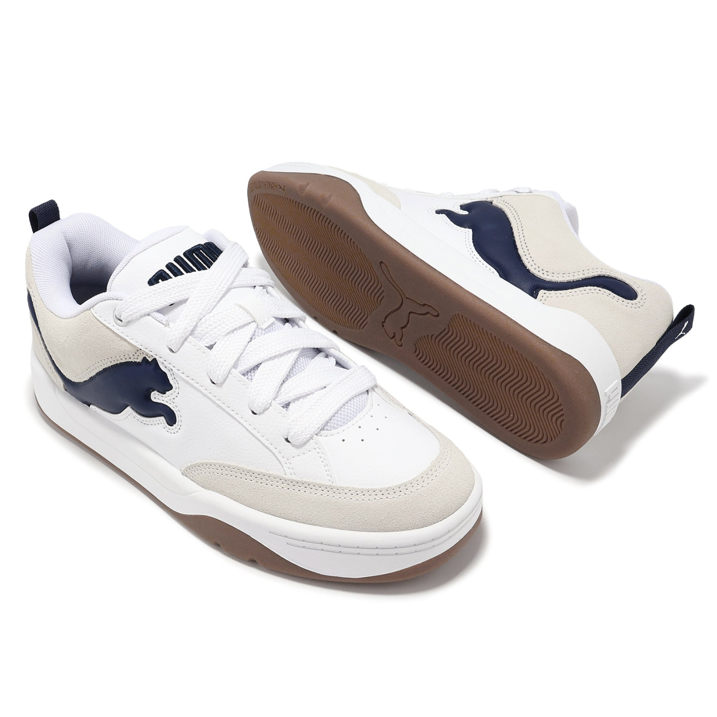 Puma Park Lifestyle SD White Navy Unisex Casual