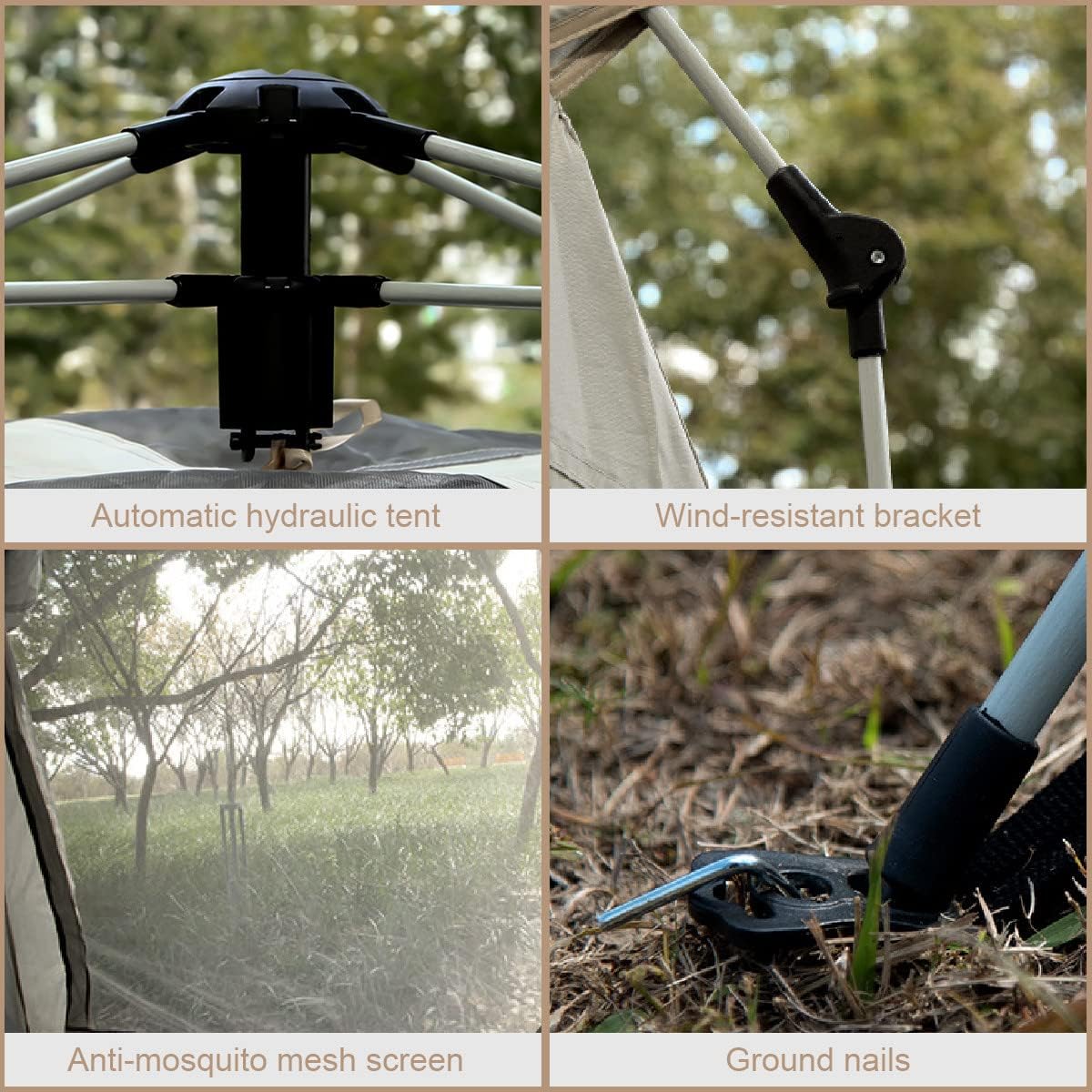 Pop Up Tents for Camping with Quick Setup Folding Pop Up Tent