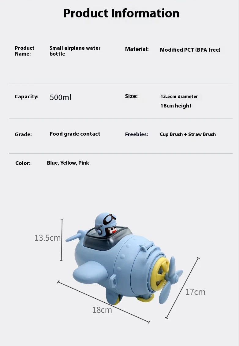 Children's Sip Cup Water Bottle