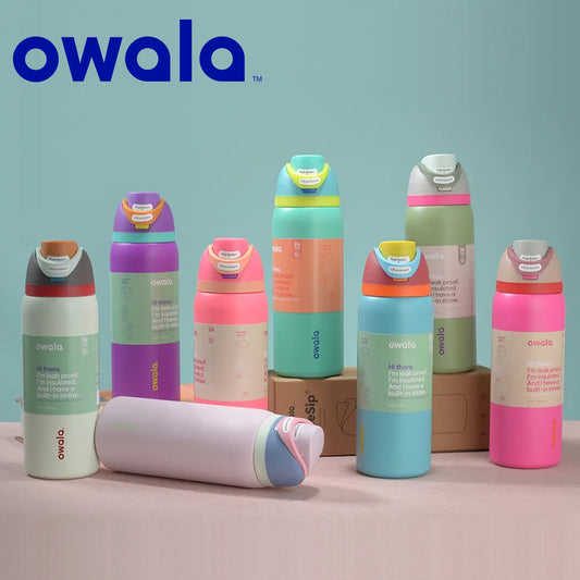 Owala FreeSip Insulated Stainless Steel, BPA-Free Water Bottle - 24oz/32oz