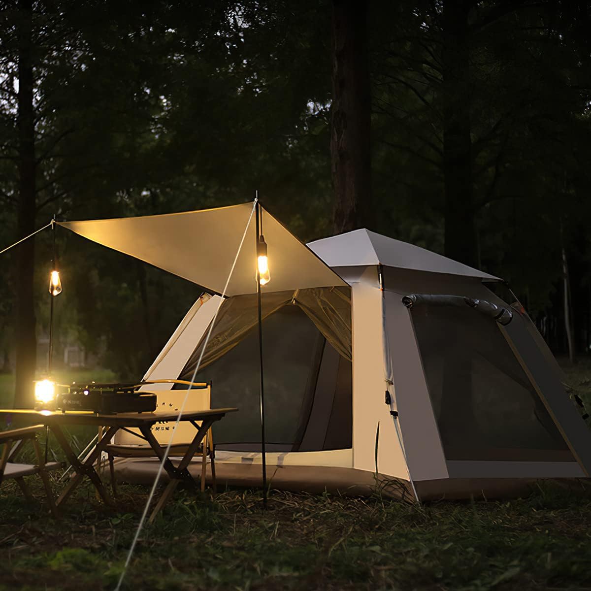 Pop Up Tents for Camping with Quick Setup Folding Pop Up Tent
