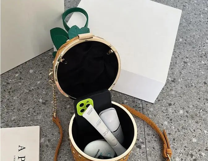 Women's Pineapple Shaped Novelty Crossbody / Handbag