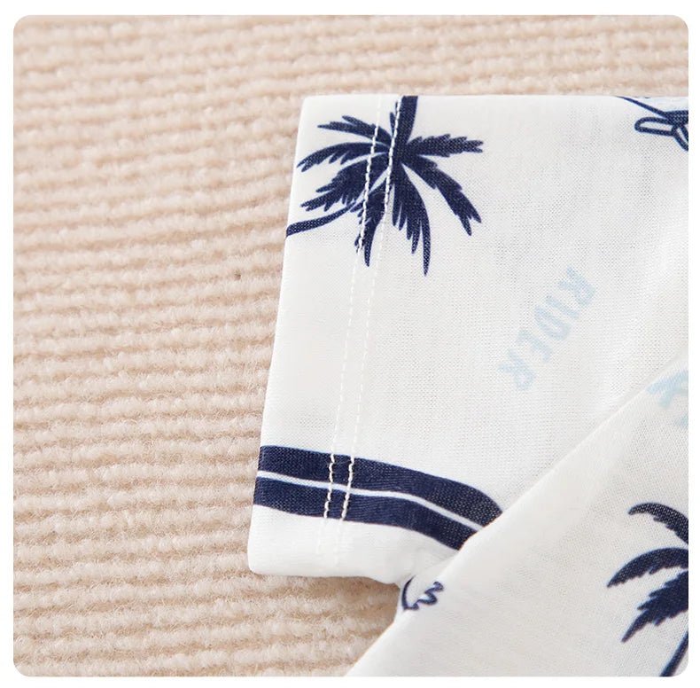 2 pcs Set Cute Dinosaur Comfortable Jumpsuit + Shorts - itzy bitsy